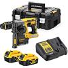 DEWALT TASSELLATORI SDS PLUS 18V BRUSHLESS 24mm, DCH274P2T-QW