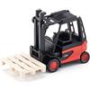 siku 1311, Carrello elevatore, Metallo e Plastica, Rosso e Nero, Con 1 bancale, Forca mobile
