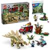 BRICK Flip LEGO Jurassic World Missione Dinosauro: Scoperta dello Stegosauro (76965) & L'incontro con il cucciolo di gorilla (30665)