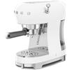 Smeg Macchina da caffè espresso Bianca Anni 50 ECF02WHEU