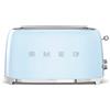 Smeg Tostapane 4 fette Azzurro Anni '50 TSF02PBEU