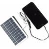 Irishom Pannello Solare con Connettore USB 5W 5V Caricatore Solare On the Go Ricarica del Telefono Cellulare USB Caricatore Solare per Escursionismo Campeggio Esterno