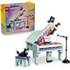 LEGO, LEGO CREATOR Lego creator pianoforte decorativo con gatto - 31392