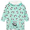 Harry Bear Lounge Felpe con Cappuccio Panda Ragazze Verde