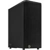 ASUS ProArt PA401 Metal PWM Black ATX Mid-Tower Case (Dual 160 mm Ring Fan Blades, Ledt-Side Panel Lock, Power and Reset Button Lock, Detachable PSU Bracket)