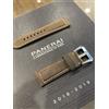 Officine Panerai Cinturino in pelle Vintage Per Panerai Luminor Marina 24mm Con Fibbia