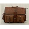 Fatto a mano Pelle Messenger Portatile Per Laptop'S, Cellulari, Files & Tutti Tuoi Accessori