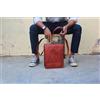 Fatto a mano 19 " Borsa Ventiquattrore pelle Vintage Messenger da Uomo Donna Laptop Bag