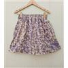 Pure Pantaloncini estivi da donna in pura seta stampa boho vita elastica vita...