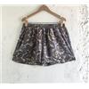 Pure Pantaloncini estivi da donna in pura seta stampa boho vita elastica vita...
