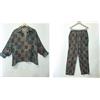 Pure Set Co-Ord in seta, camicia con pantaloni 2 pezzi loungewear MG1217