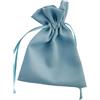 L'Arcolaio Sacchetto Tessuto 9x12 cm Portacanfetti Turchese - Bomboniera Elegante 12 Pz