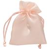 L'Arcolaio Sacchetto Organza Lucido 9x12 cm Portacanfetti Pesca - Bomboniera Elegante 12 Pz