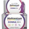 Multicentrum Donna 50+ Integratore Multivitaminico Donne Over 50 3x30 Compresse