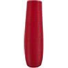 predolo Vaso da terra alto, decorazione per la casa con rami e fiori secchi, vaso decorativo per matrimoni, angolo soggiorno, sala da pranzo, Rosso