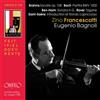 Zino Francescatti (violin) Eugenio Bagn Sonata Op. 108/partita (Bagnoli, Fr (CD)