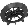 Hilitand Pala della Ventola del Compressore D'aria, Pala della Ventola del Motore in Linea Diretta Albero da 14 Mm Diametro Esterno 150 Mm Tipo a Sfera