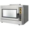 Forno a Gas Professionale Per Pasticceria Manuale, 4 Teglie 60x40 cm, a Convezione, con Umidificazione