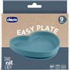 Chicco Piatto Cuore In Silicone Azzurro 9m+ Chicco