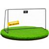 UMBRO Porta da Calcio 182x122x61 cm Allenamento Football in Metallo Nero con Picchetti