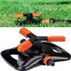 BLACK & DECKER BLACK+DECKER Irrigatore per Prato Irrigazione Regolabile Giardino 3 Braccia 360°