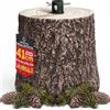 BAKAJI Base Supporto Albero di Natale Scuro Tronco Natalizio 41cm Attacco Universale