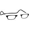 CliC Eyewear - Occhiali da Lettura - Con Calamita Flessibili - Original CLASSIC - Occhiali da lettura uomo e donna (2.5, Black)