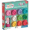 CLEMENTONI S.P.A. Clementoni Soft Clemmy Baby Unicorn Blocks Set, 10 Mattoncini Morbidi