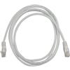 TECNO-ESHOP CAVO PATCH ETHERNET RJ45 CAT 6 5 METRI BIANCO UTP-CAT6-VISUTP6-H-5W