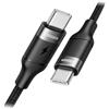 TECNO-ESHOP VEGER CAVO USB TYPE-C 1,5 METRI NERO -VISVG-CC02