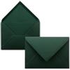 FarbenFroh by GUSTAV NEUSER FarbenFroh - Set di 25 buste verde pino - Formato C5 - 22 x 15,4 cm - Chiusura umida senza finestra - Per Natale, biglietti di auguri - Serie FarbenFroh