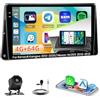 Roinvou 4G+64G Android 15 Schermo Autoradio per Renault Kangoo 2013-2020/Nissan NV250 2013-2021 CarPlay Android Auto, 9'' Incell Touchscreen Stereo Auto GPS Bluetooth EQ WIFI RDS FM SWC Telecamera