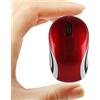 Gabongcui Mini mouse wireless carino mouse per computer portatile compatto portatile compatto da viaggio USB ottico 3 pulsanti 1000 DPI mouse cordless per computer portatile PC notebook MacBook regalo per
