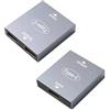 Xingdianfu Splitter USB C, USB tipo C 1 a 2 splitter, adattatore USB C femmina di tipo C, splitter USB-C di tipo C, adattatore Conventer (USB tipo C 1 a 2 splitter)