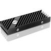 EZDIY-FAB M.2 2280 Dissipatore di Calore SSD,Dissipatore di Calore Bifacciale,Raffreddatore SSD ad Alte Prestazioni per PC/PS5 per PCIE NVME M.2 SSD o SATA M.2 SSD-Nero