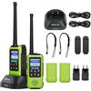 Retevis EZTalk 65 Walkie Talkie, Posizionamento GPS+BDS, Programmabile via APP, Mappa Disegnata a Mano, Comunicazione Radio a Doppia Banda per Escursionismo Outdoor, Arrampicata (1 Coppia)