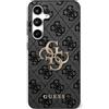 CG MOBILE Guess - Custodia con logo classico 4G per Samsung Galaxy S25 FE (nero)