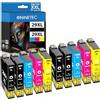 NINETEC 29XL Cartucce 29 XL compatibili per Epson Expression Home XP-235 XP-245 XP-255 XP-332 XP-335 XP-342 XP-345 XP-352 XP-355 XP-432 XP-435 XP-442 XP-445 t2991 t2992 t293332 T299 4 confezioni multiple, 10