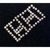 Sparkling Fancy Diamonds Perla Sciolta Diamante Naturale 2.5-3.0MM Perla Bianco Neve Scegli Opzione
