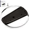 Vexnaro Supporto verticale per PS5/PS5 Slim/PS5 Pro, Accessori per console Playstation, Durevole Base Verticale con Tappetini Antiscivolo, Compatible avec Playstation 5 (Digital e Disco)