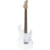 Yamaha Pacifica 012 Chitarra Elettrica - Chitarra 4/4 in Legno (64,77 cm, scala da 25,5) - 6 Corde, Selettore Pickup a 5 posizioni, Bianco Vintage