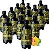 Yerbee Yerba Mate Kombucha Tè Agrumi 400 ml Pilz Drink | Bevanda 100% Fermentata Naturalmente - 16 Bottiglie 400 ml | Tè Verde con Coltura di Kombucha dal Vivo