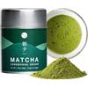 Asayu Japan Polvere di Matcha Cerimoniale Premium - Tè Verde Giapponese Autentico per Cerimonia del Tè, Antiossidante Naturale, Energizzante (Barattolo (30g))