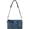 GUESS borsa a tracolla Kassie Mini Convertible Shoulder Bag Denim blu