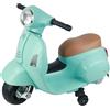 119151 Vespa GTS Elettrica, Batteria 6V + Caricabatterie USB Incluso, Peso Massi