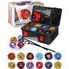 DEZAWRTY X set da battaglia per trottole a scatola Set da Battle Spinner 12 trottole a