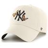 47 '47 Cappellino Icon Alt Clean Up New York Yankees - Bone