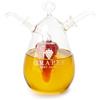 Balvi - oliera Doppia. Oliera per Olio e aceto Vintage con Due ampolle di 450 ml + 50 ml in Vetro. Si