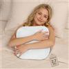 ODOXIA Cuscino Ponderato Per Il Corpo 2.7 Kg | 30 * 30 CM | Dormi Meglio & Ritrova La Calma | Weighted Body Pillow Relax | Cuscini Ponderati Per Adulti | Rivestimento Morbido, Lavabile