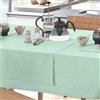 INTRECCI Runner Tavola Cotone Rettangolare 40x130 cm Tinta Unita, Striscia Salvatavolo Cucina in Puro Cotone Certificato OEKO-TEX per Tavola da Pranzo e Ambiente Casa